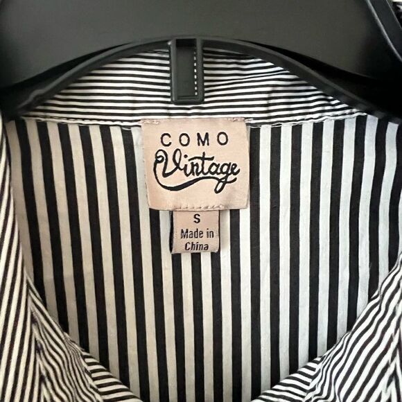 Comp Vintage botton down striped shirt S - Picture 7 of 7